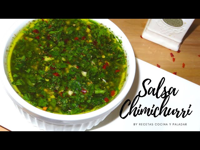 Porción de Chimichurri Artesanal